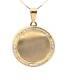 10k Real Gold Memory Picture CZ Charm with Box Chain