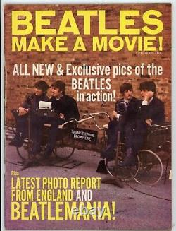 1964 The Beatles Make a Movie! Vintage Magazine Extremely Rare