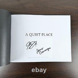 A QUIET PLACE Making Of A Silent World Book SIGNED Bookplate By John Krasinski