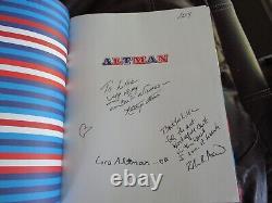 Altman Kathryn Reed Altman Giulia D'Agnolo Vallan Signed by 3 Altmans HB GJ