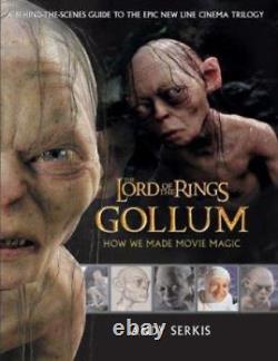 Andy Serkis SIGNED AUTOGRAPHED LOTR Gollum How We Make Movie Magic SC 1st Ed/1st