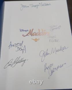 Bf #2 Aladdin The Making Of The Animated Film Signed By 7 Animators Directors