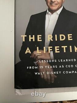 Bob Iger SIGNED Ride of a Lifetime Disney CEO Hardcover Robert