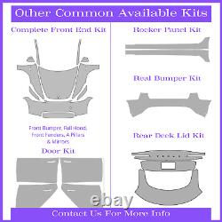 DIY Pre-Cut Front Bumper PPF Kit Available For Many Makes & Models