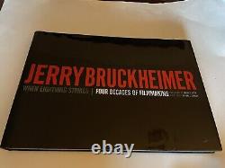 Disney Editions, Jerry Bruckheimer When Lightning Strikes -Signed Book