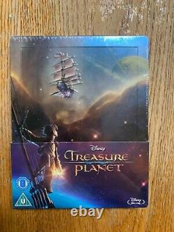 Disney's Treasure Planet (2002) Zavvi Blu-ray Steelbook Rare & Out of Print OOP