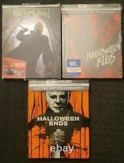 Halloween Trilogy 4K Best Buy Exclusive Steelbooks