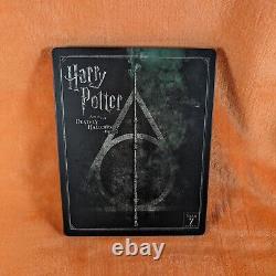 Harry Potter 8 Movie Steelbook Collection 4K UHD Blu-Ray NO OUTER BOX