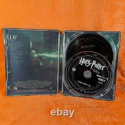 Harry Potter 8 Movie Steelbook Collection 4K UHD Blu-Ray NO OUTER BOX