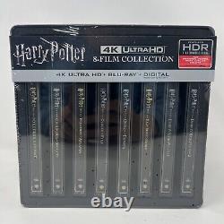 Harry Potter 8-film Collection (4k Uhd + Blu-ray Exclusive Steelbook Edition)