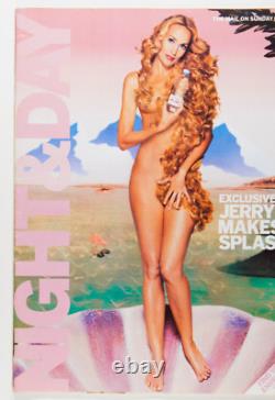 Jerry Hall Makes A Splash Evian Exclusive Uk Night & Day Mail On Sunday Magazine