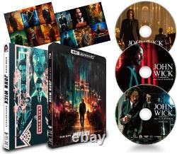 John Wick Consequences Collector Edition 4K Amaray withFull Slip Region Free Japan