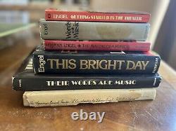 Lot Of 6 Signed Books By Lehman Engel. Words Withmusic/words Are Music/Bright Day