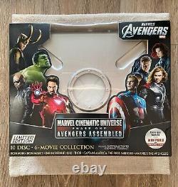 Marvel Cinematic Universe Phase One Avengers Assembled Blu-ray box briefcase