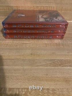 New Spider-Man 1 2 3 Blu-ray Steelbook Futureshop Exclusive