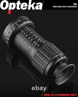 Opteka 11x Zoom HD Multicoated Metal Micro Director's Viewfinder for Film Making