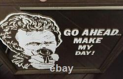 Original Vintage Clint Eastwood Go Ahead Make My Day Mirror