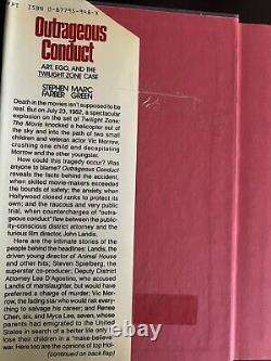 Outrageous Conduct The Twilight Zone Case by Farber, Steven Hardcover GOOD