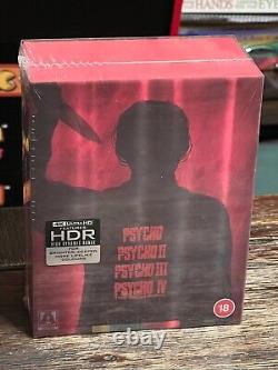 PSYCHO COLLECTION 4K Ultra HD LIMITED EDITION! ARROW VIDEO! BRAND NEW