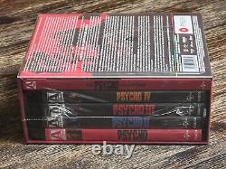 PSYCHO COLLECTION 4K Ultra HD LIMITED EDITION! ARROW VIDEO! BRAND NEW