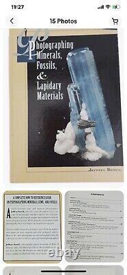 Photographing Minerals Fossils Lapidary Materials Jeffrey A Scovil 1st Ed HC