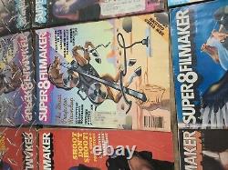 Rare 1980 & 1981 Super 8 Filmaker Magazines Volume 8 1-4, 6, 7 Volume 9 1-5