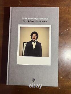 Rare Hardcover Make Something Wonderful Steve Jobs in His Own Words (Limited)