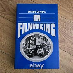 SIGNED EDWARD DMYTRYK FIRST EDITION On Filmmaking + On Screen Directing 1986