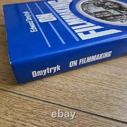 SIGNED EDWARD DMYTRYK FIRST EDITION On Filmmaking + On Screen Directing 1986