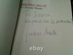 (SIGNED & INSCRIBED BY Frederic Malle) On Perfume Making Catherine Deneuve