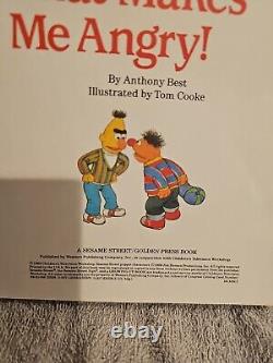 Sesame Street Growing-Up Bks. That Makes Me Angry by Anthony Best 1990, Trade