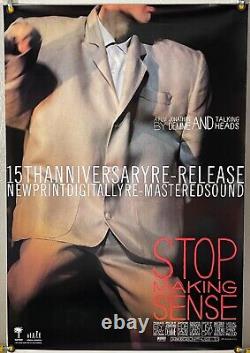 Stop Making Sense Rolled Original One Sheet Movie Poster Rr99 (1984)