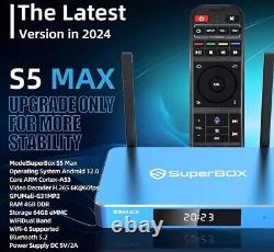 SuperBox S5 MAX 5th Gen Media Player with Bluetooth. /Make Offer