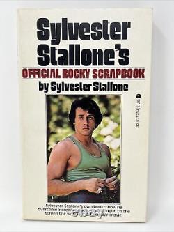 Sylvester Stallone's Official Rocky Scrapbook 1977 Ace Tempo Star Paperback