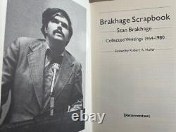 The Brakhage ScrapebookCollected Writings 1964-80 SIGNED #15/200 vg condition