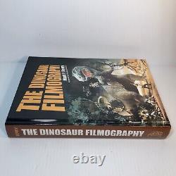 The Dinosaur Filmography SIGNED by Mark F. Berry 2002 Hardcover