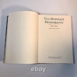 The Dinosaur Filmography SIGNED by Mark F. Berry 2002 Hardcover