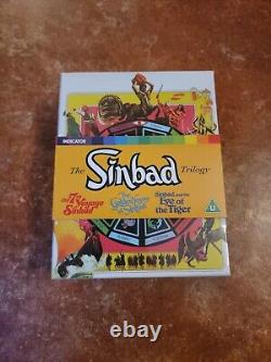 The Sinbad Trilogy OOP Limited Edition Blu-ray Region-Free Indicator Harryhausen