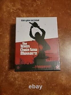 The Texas Chain Saw Massacre 4K UHD Blu-ray OOP Second Sight Limited Edition Box