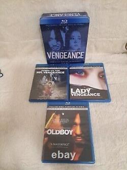 The Vengeance Trilogy Blu-ray Metal Box Set Park Chan Wook Old Boy SEALED