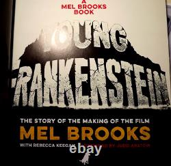 Young Frankenstein The Story of the Making of the Film. Mel Brooks Signed Card