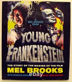 Young Frankenstein The Story of the Making of the Film. Mel Brooks Signed Card